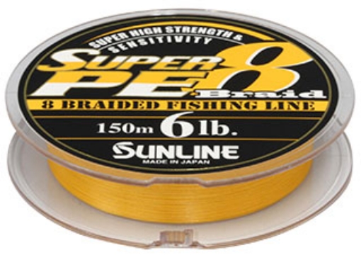 Immagine di Sunline Super PE 8 Braid Orange 150 mt