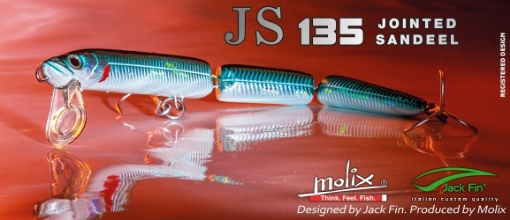 Immagine di Molix JS 135 Jointed Sandeel (Sandy)