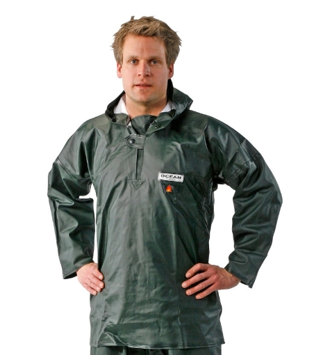 Picture of Ocean Giacca Chiusa Verde Oliva