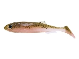 Molix Ra Shad Real Action Shad 3.5in (9cm) – Lot De 6 Leuvres Souples Pour La Pêche Du Bar, Bass Et Barbeau