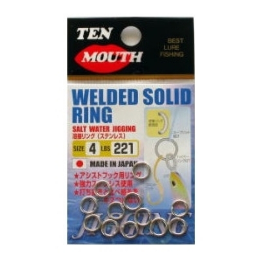 Immagine di Ten Mouth Welded Solid Ring Nr. 9