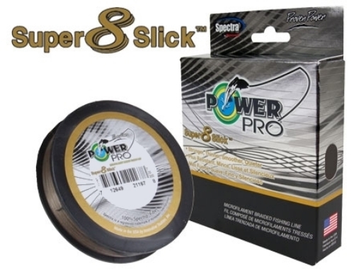 Immagine di Power Pro Super 8 Slick Marrone Timber 275 mt