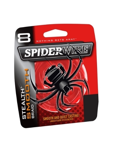 Immagine di Spiderwire Stealth Smooth 8 Red 1800 mt