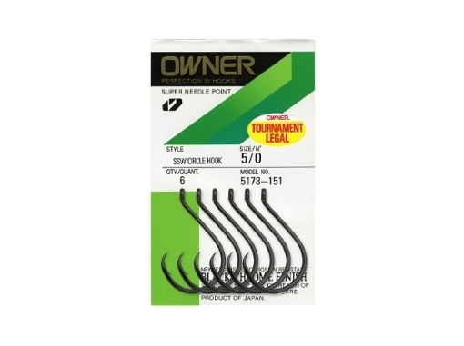 Immagine di Owner SSW Circle Hook 5178 - 5378