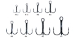 Immagine di Vanfook DT-45B Hagane Treble Hook (Conf. 8 Pz)