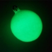 Immagine di Sfera Anello Inox Plastificato Bianco / Verde Super Fluorescente