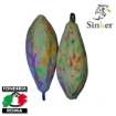 Immagine di C1 Bomb anello inox plastificato Multicolore Fluo