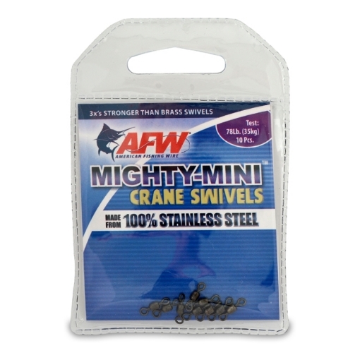 Immagine di AFW Mighty Mini Stainless Steel Crane Swivels (Conf. 10 Pz)