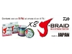 Immagine di Daiwa J-Braid X8 Multicolor 300 mt