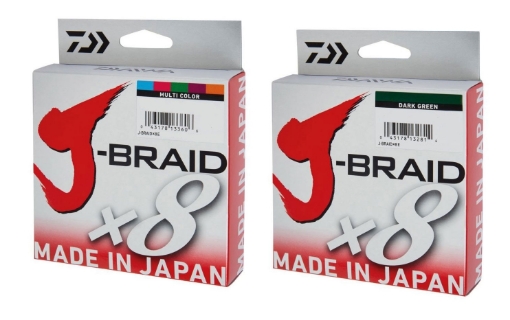 Immagine di Daiwa J-Braid X8 Multicolor 300 mt