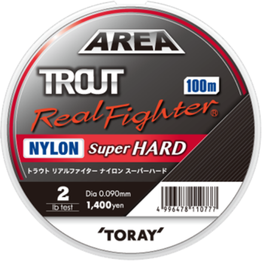 Immagine di Toray Trout Real Fighter Nylon Super Hard 100 mt