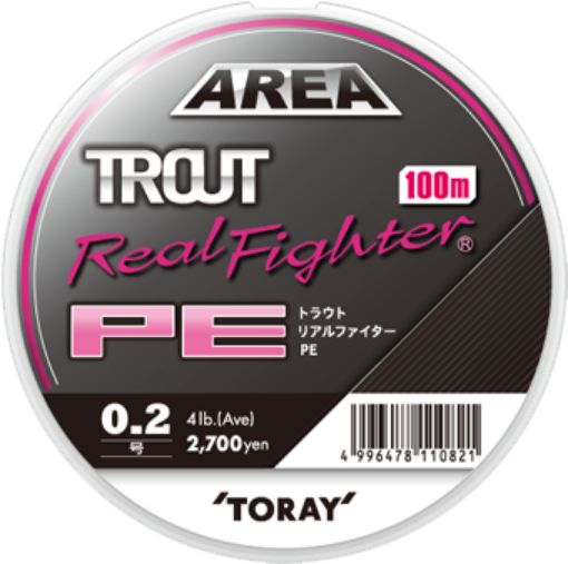 Immagine di Toray Trout Real Fighter PE 100 mt