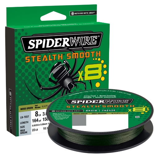 Immagine di Spiderwire Stealth Smooth 8 Moss Green 300 mt