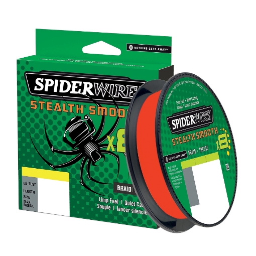 Immagine di Spiderwire Stealth Smooth 8 Red 300 mt