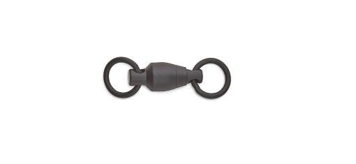 Immagine di Sampo Ball Bearing Swivels with Solid Ring Black