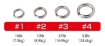 Immagine di Owner P-03N Split Ring Regular Wire