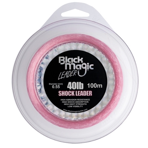 Immagine di Black Magic Shock Leader Pink 100 mt