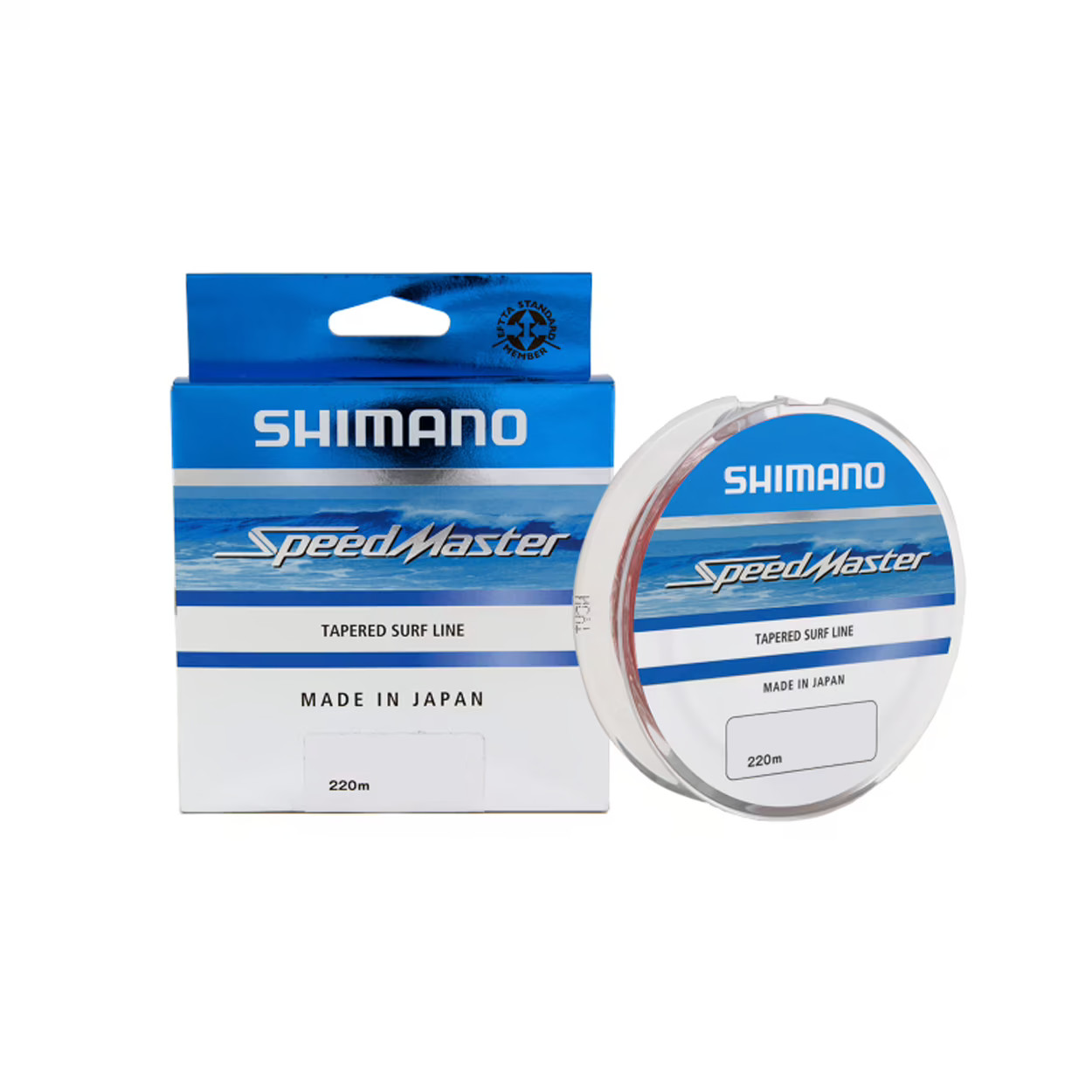 SHIMANO SPEEDMASTER TAPERED SURF LEADER 0.20 0.57 MM Fili Nylon Pesca