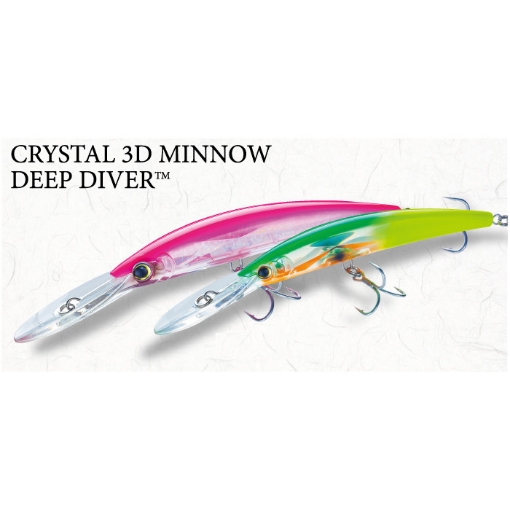 Immagine di Yo-Zuri Crystal 3D Minnow Deep Diver Floating 130 mm